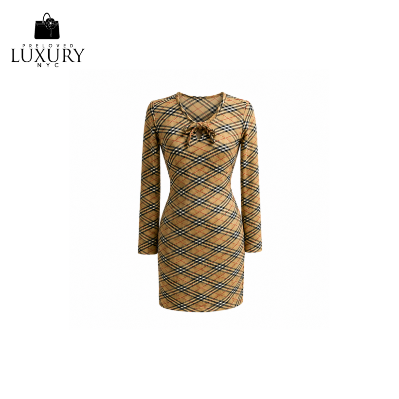 BURBERRY Check Dress