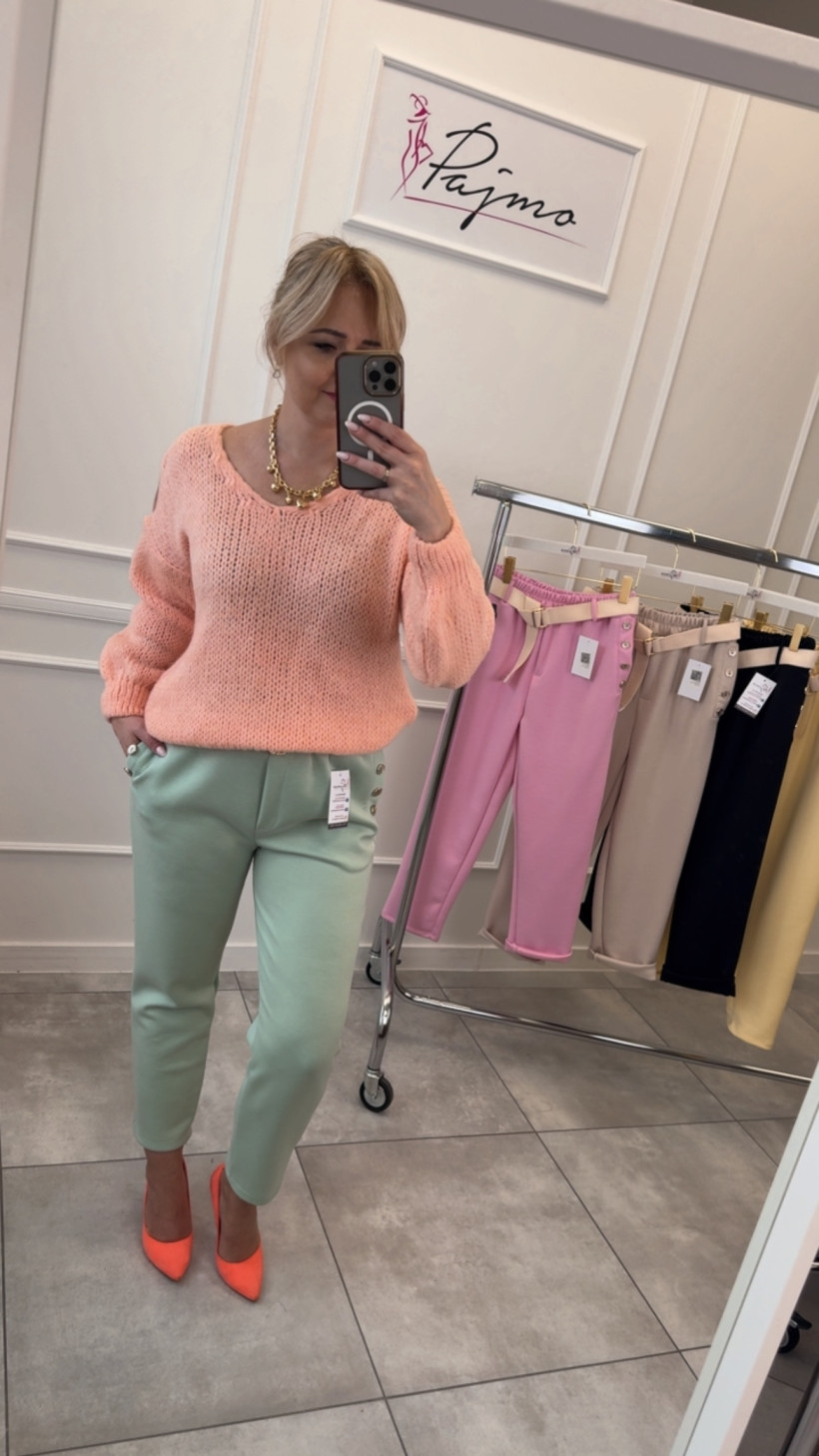 Spodnie z guziczkami 14322