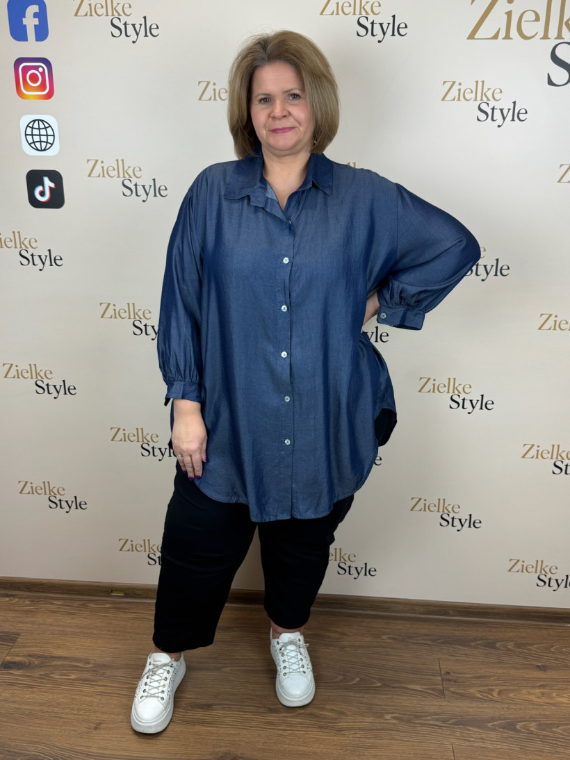 Italia nr 8 - Koszula jednokolorowa na guziki - 4951