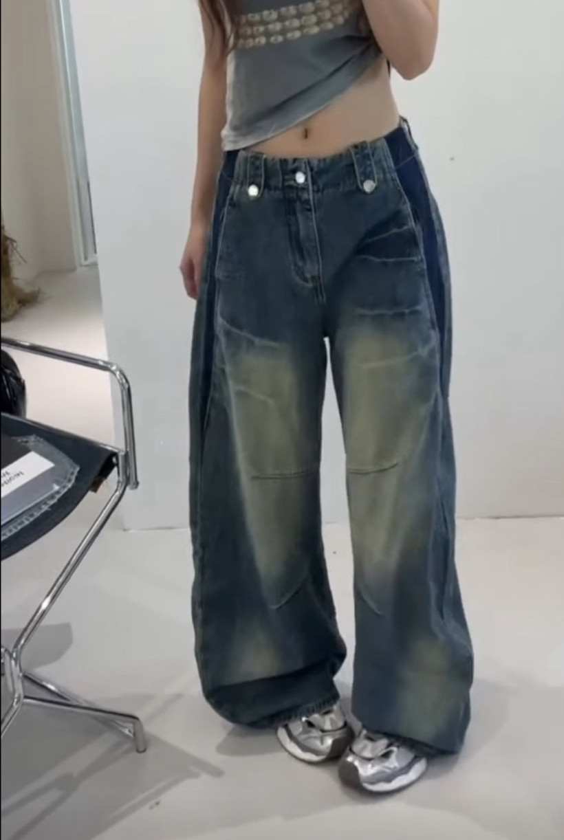 SPODNIE JEANS BANAN NOBODY