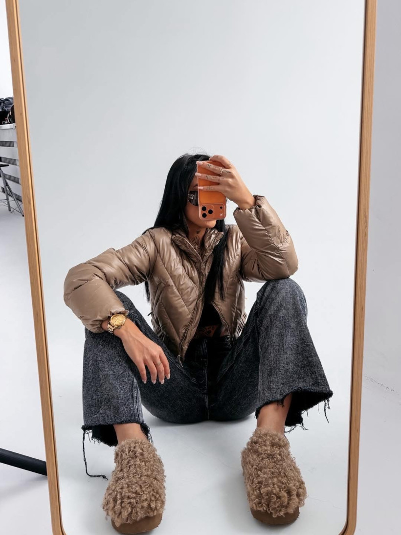 Kurtka Ola Voga damska Taazu beige