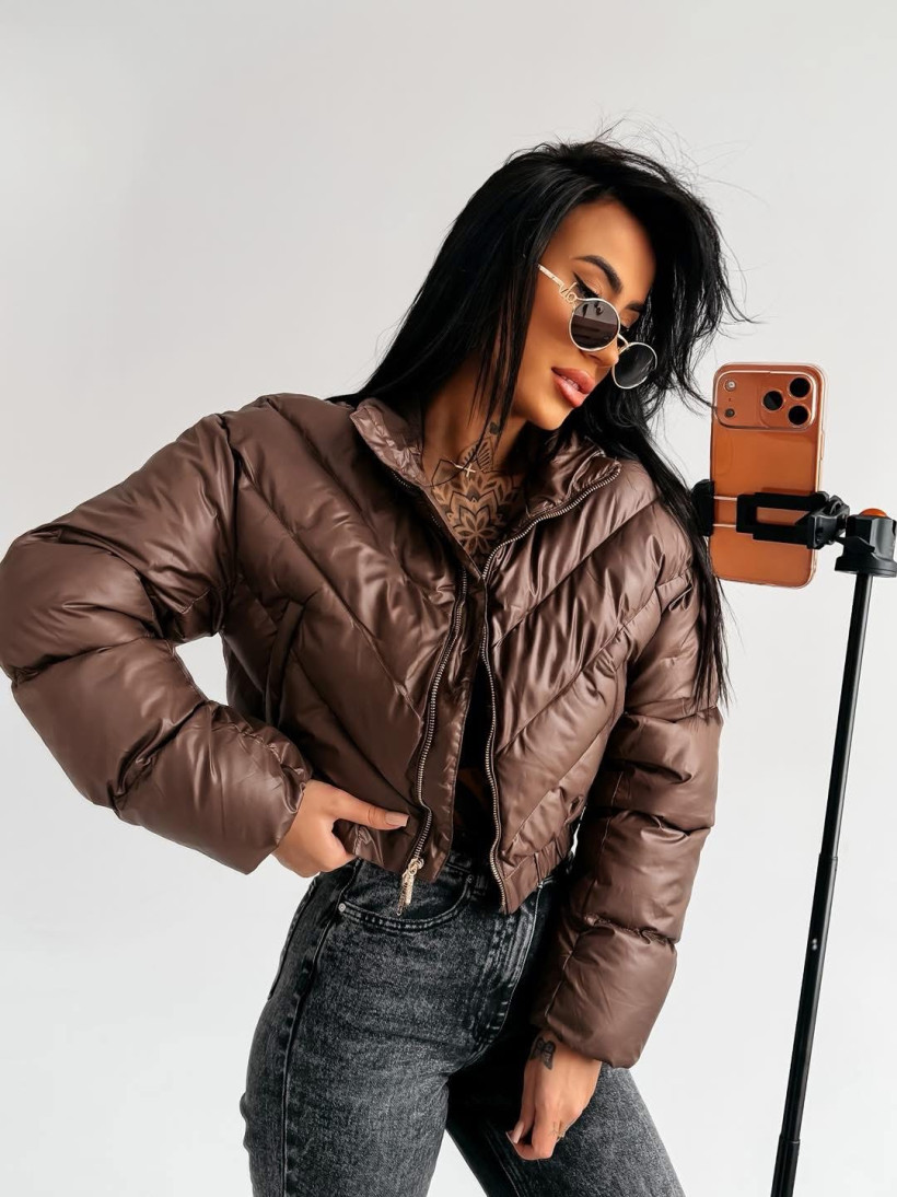 Kurtka damska Ola Voga Taazu brown 