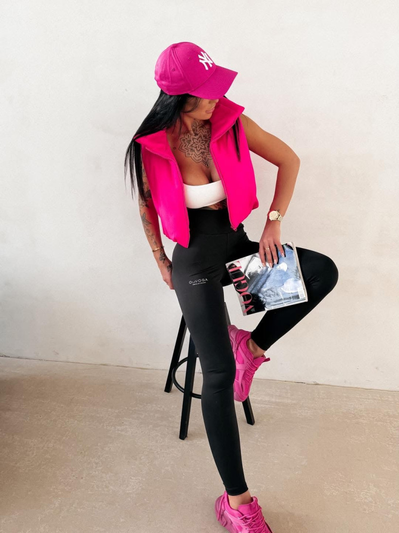 Legginsy Ola Voga Plain - czarne