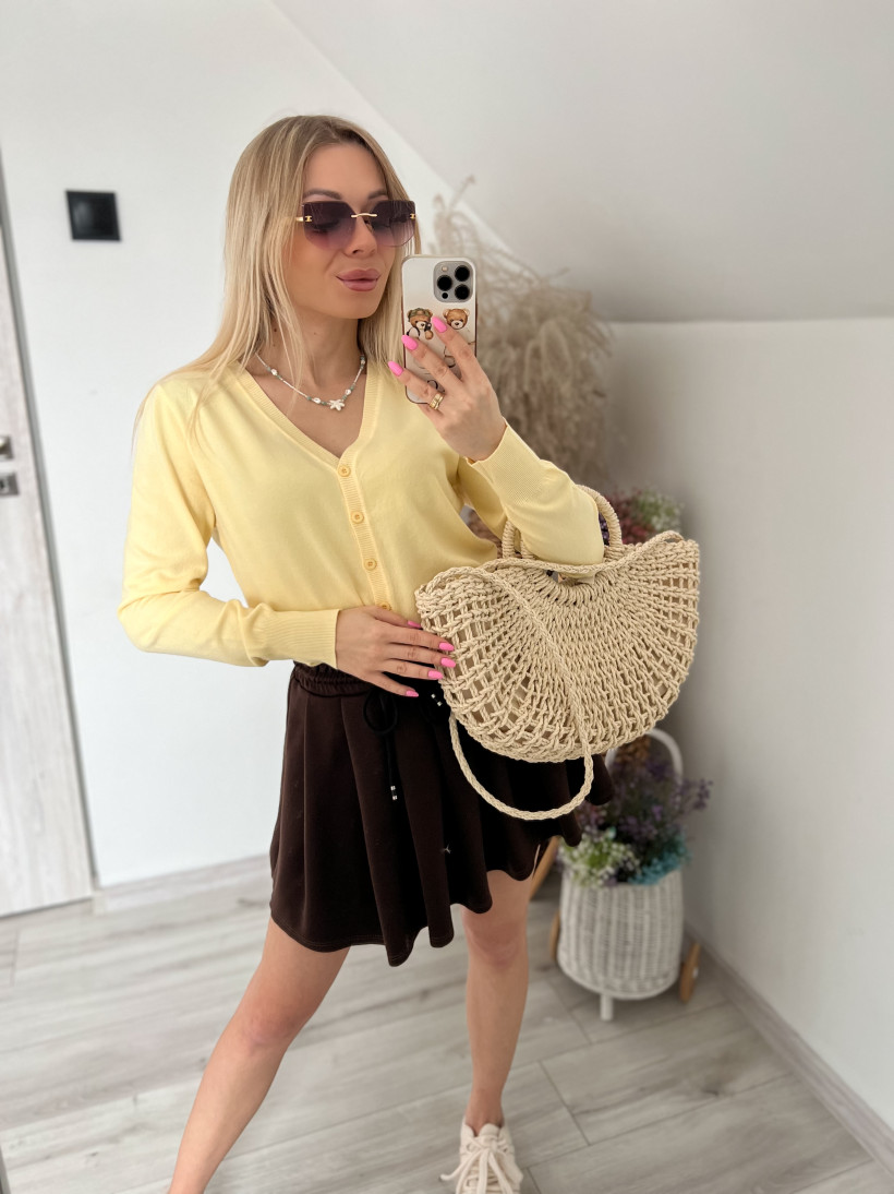 Sweterek Guziczki- H20170