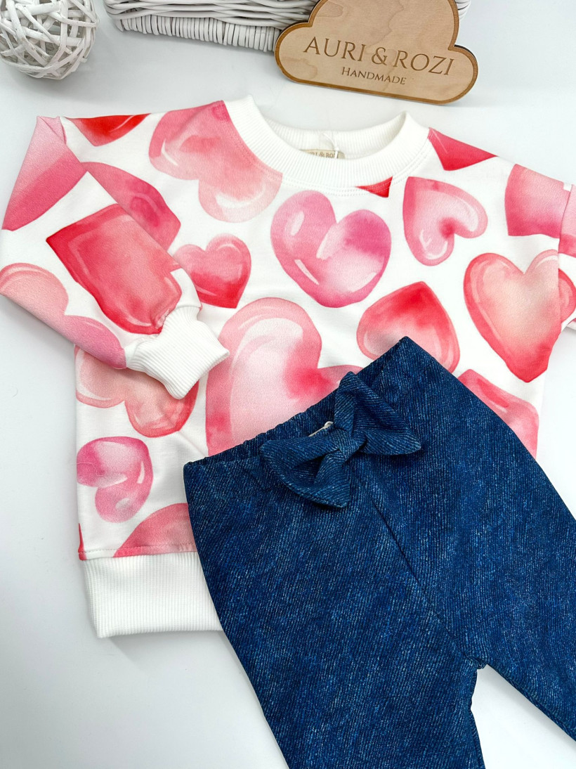 LEGINSY A'LA JEANS AURI&ROZI