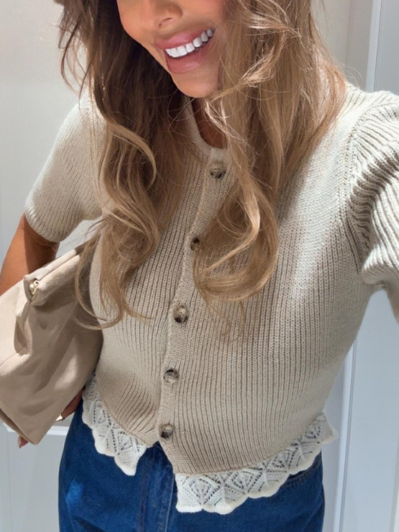 EM KARDIGAN ELISE BEŻ