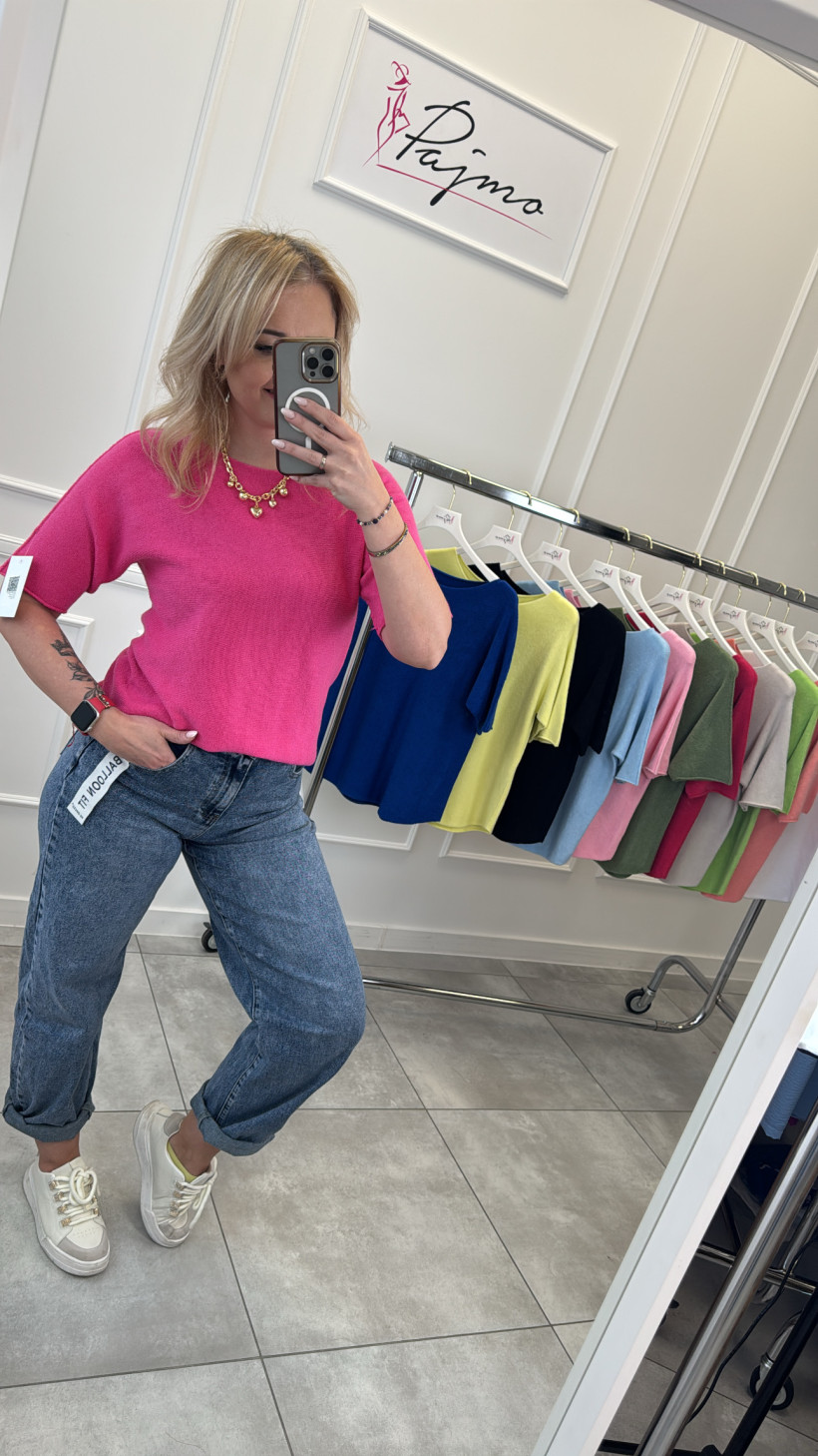 Sweter krótki rękaw 14330