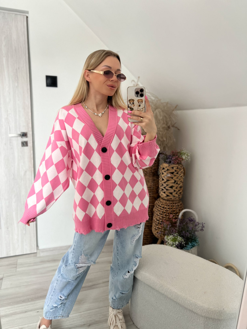 Sweterek Romb- QR19037