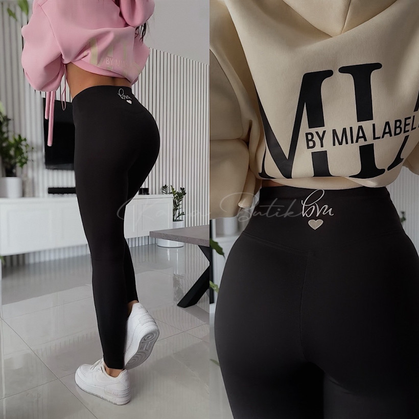 Legginsy Modelująco- Wyszczuplające By Mia Czarne