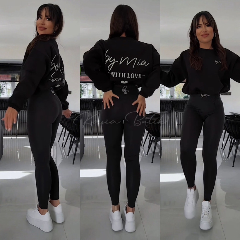 Bluza Bawełniana By Mia With Love Czarna