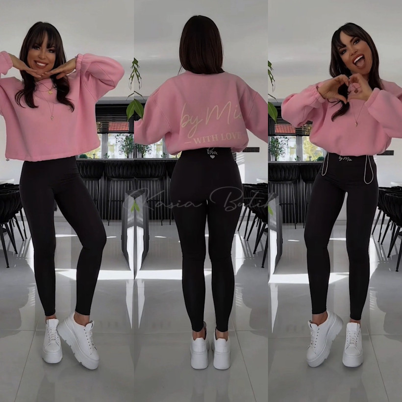 Bluza Wiskozowa By Mia With Love Cukierkowy Róż