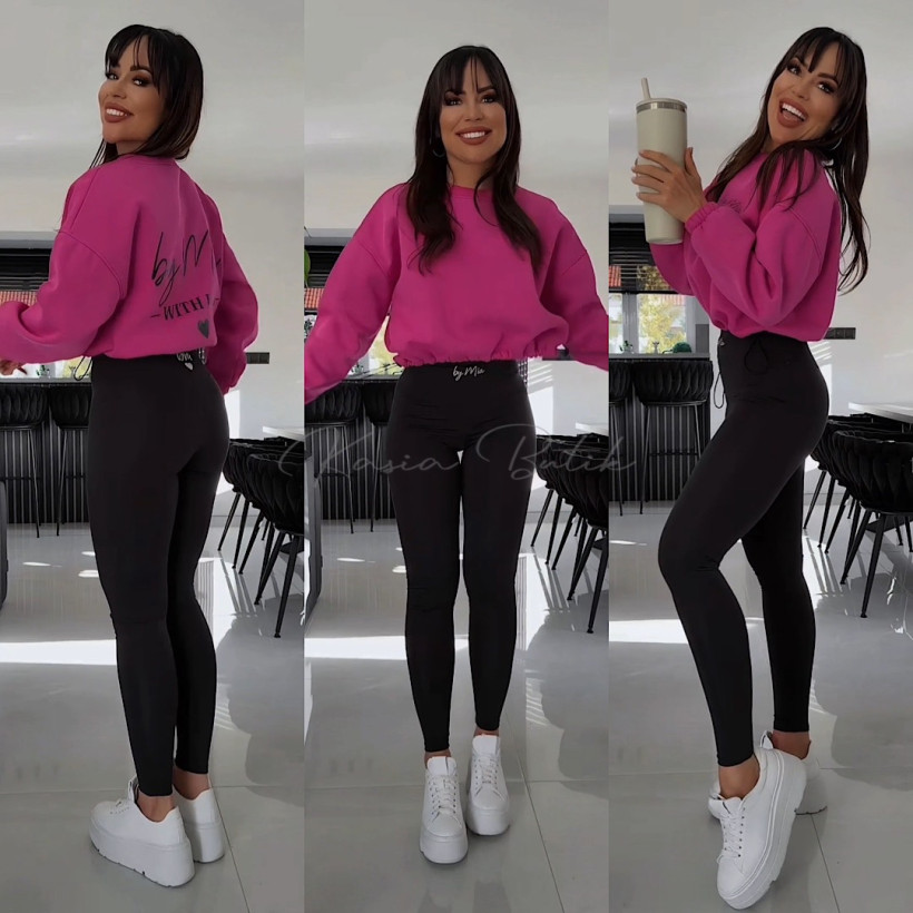 Bluza Wiskozowa By Mia With Love Fuksjowa