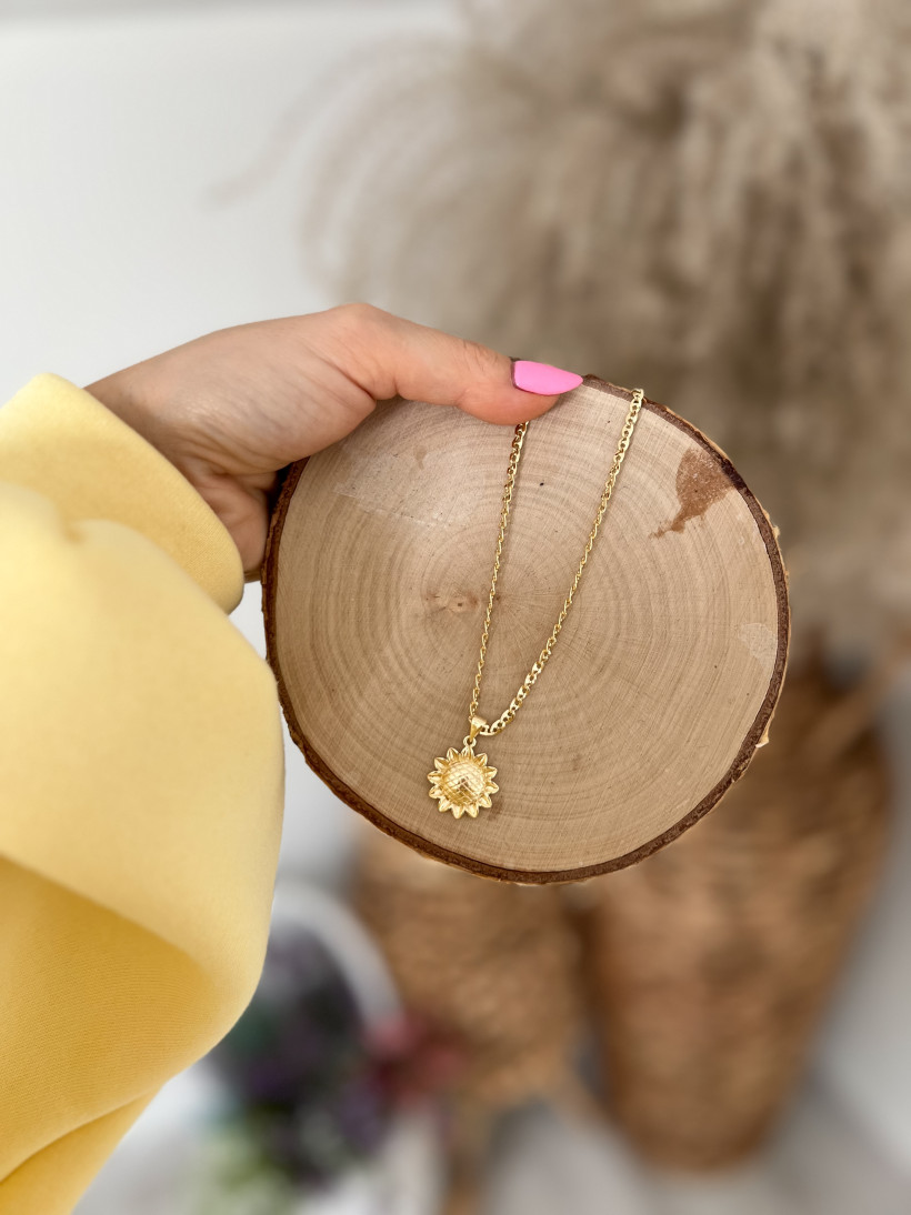 Naszyjnik Słonecznik