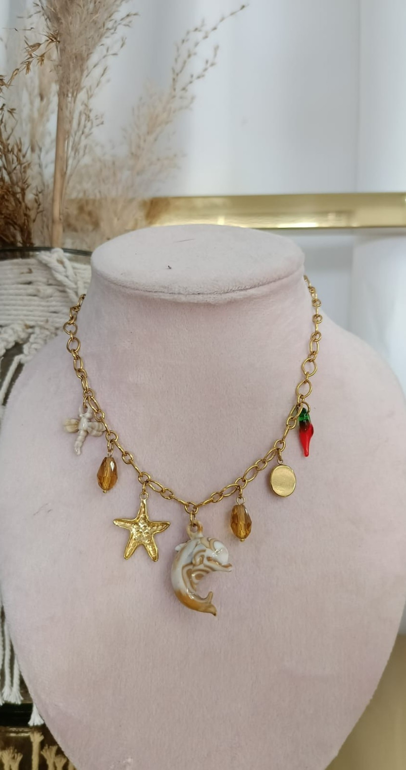 Naszyjnik Szept oceanu