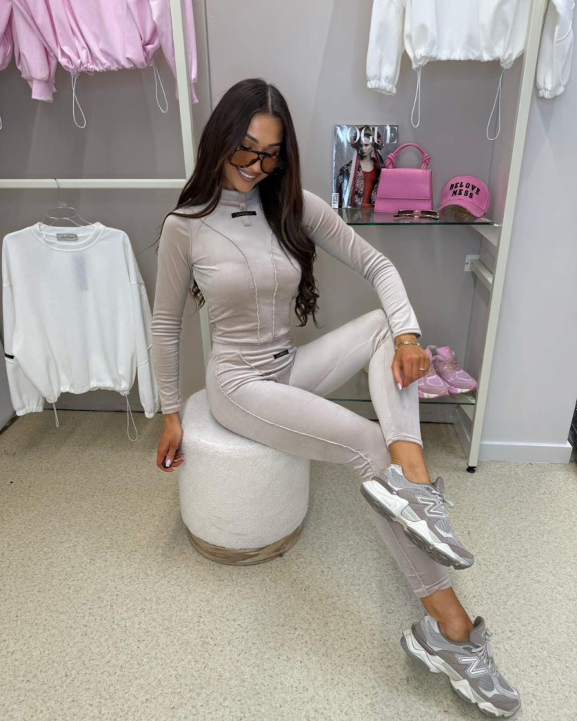 Komplet beż la Perla