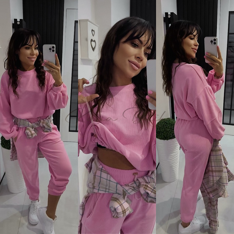 Komplet Bawełniany Tokio By Mia Barbie Róż