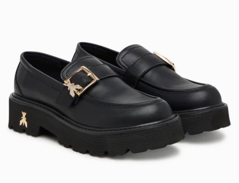 Mokasyny Patrizia Pepe czarne