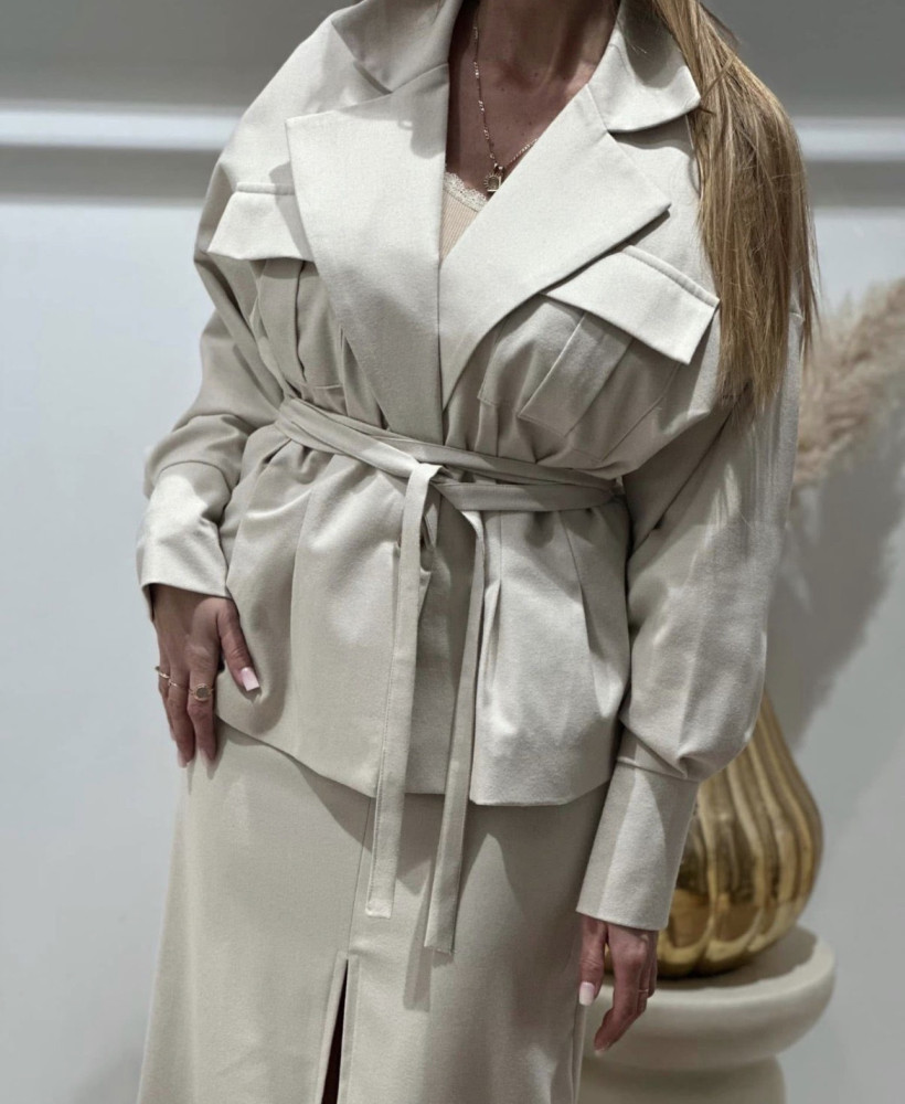 KOMPLET LEXI JASNY BEŻ SEMPRE