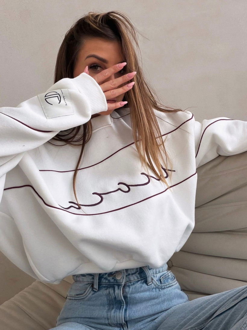 Bluza La Coca Aura - śmietanka