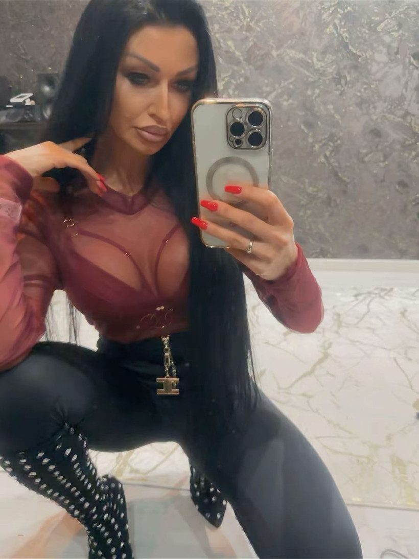 Bluzka Siateczkowa TK7 Bordo