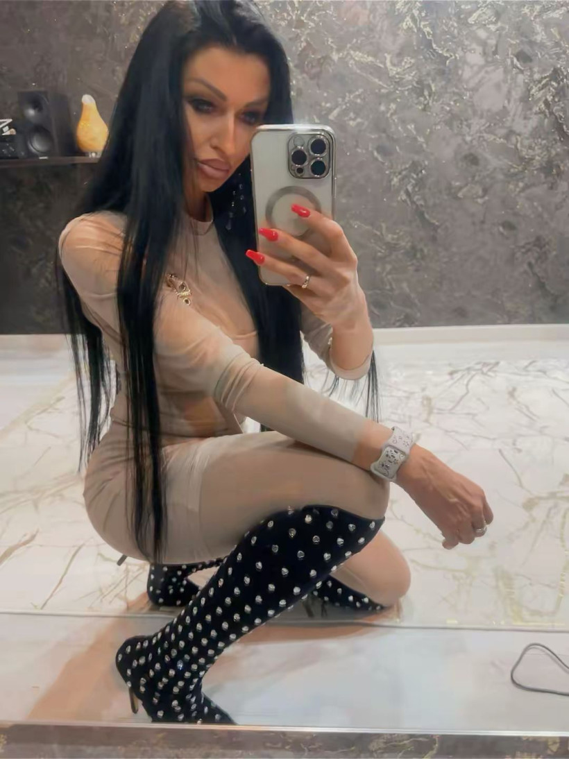 Bluzka Siateczkowa TK7 Beż