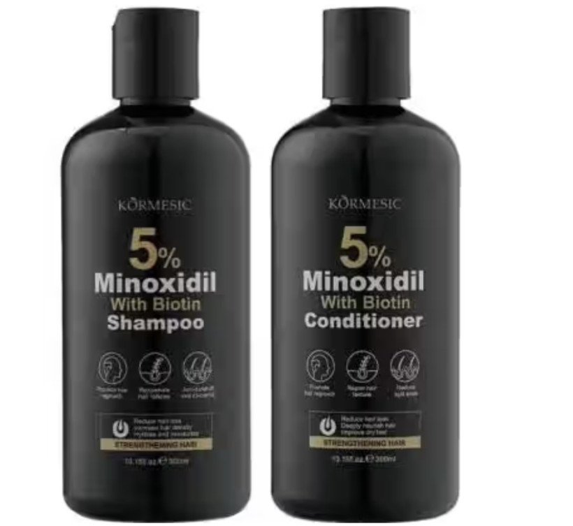 Minoxidil 5% szampon + odżywka