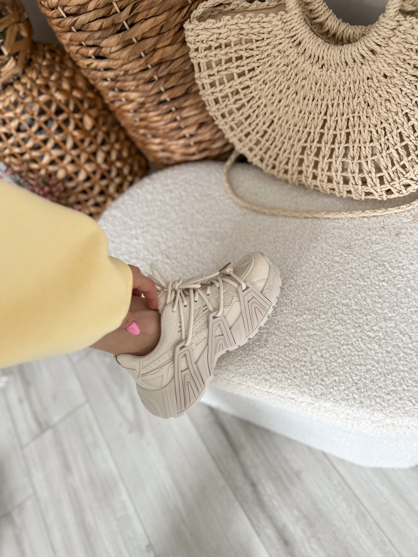 Buty sportowe BEIGE 88205