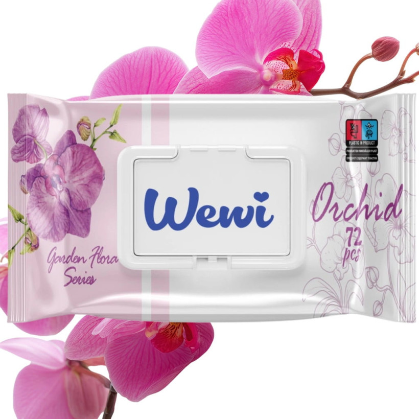 Chusteczki wewi orchidea