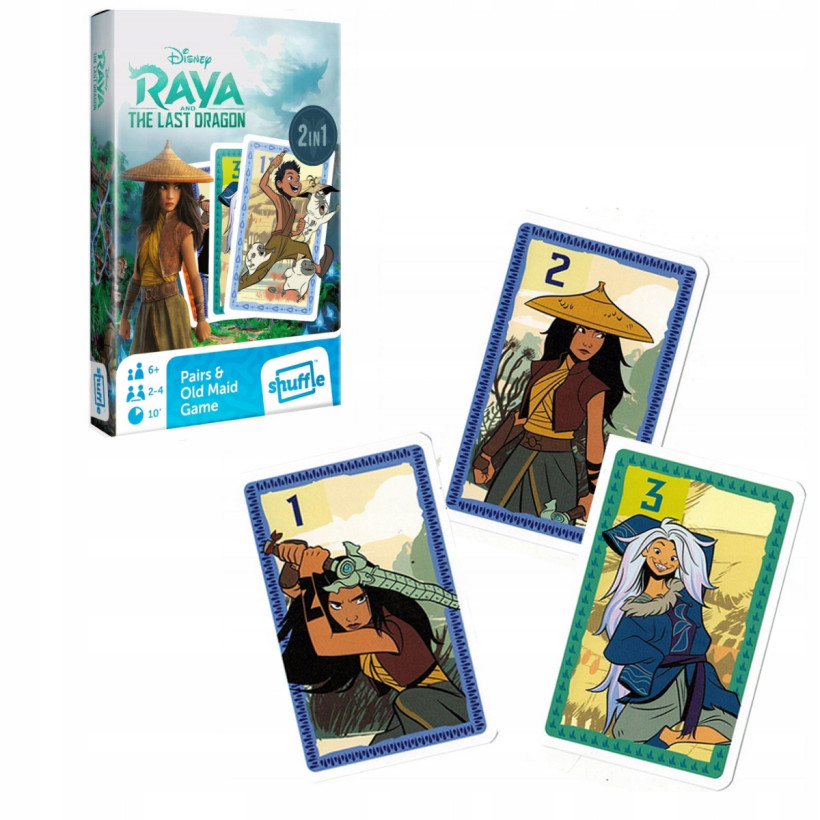 KARTY DO GRY MEMO PIOTRUŚ RAYA I OSTATNI SMOK