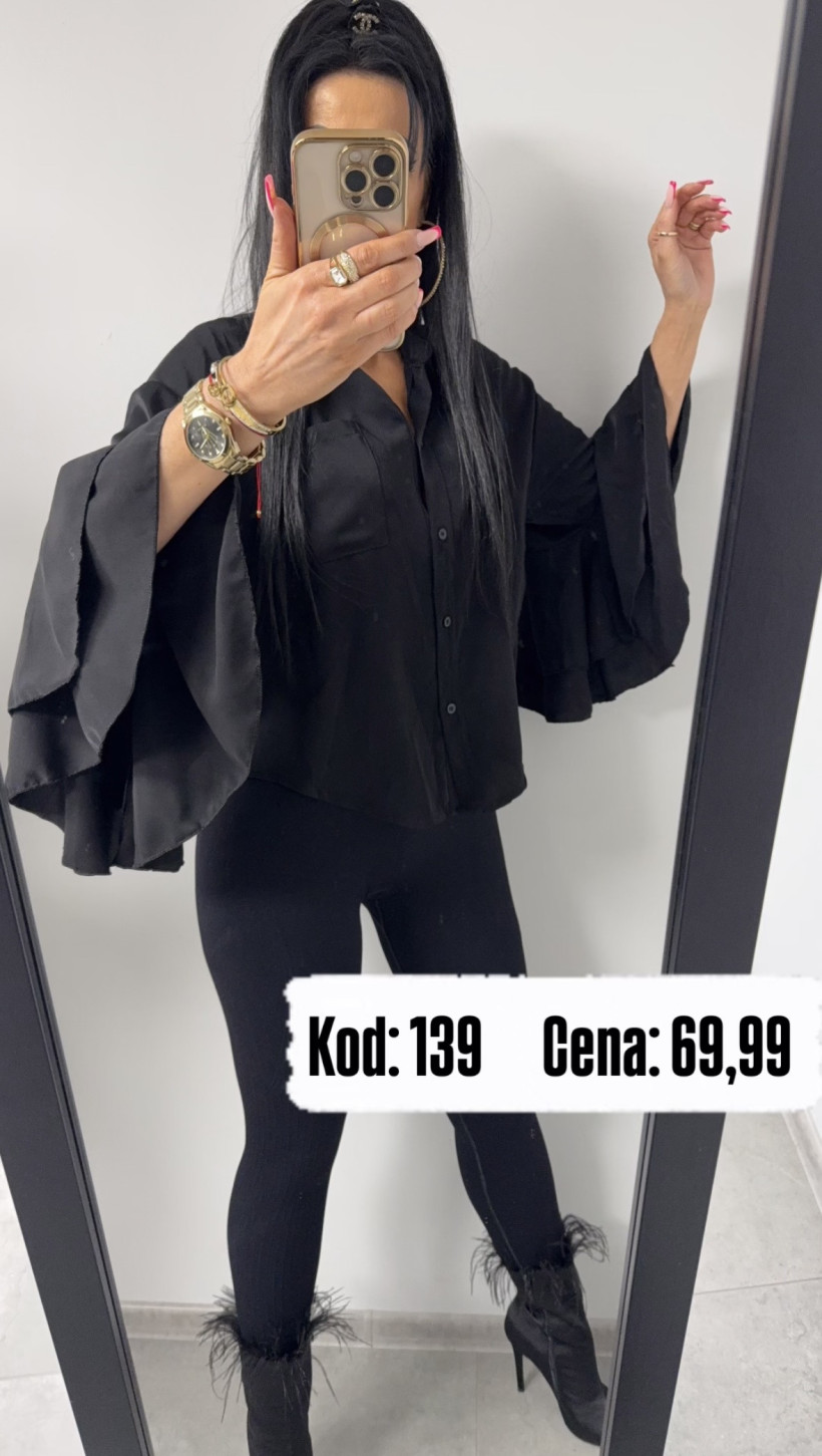 Koszula 139 rękaw falbanka