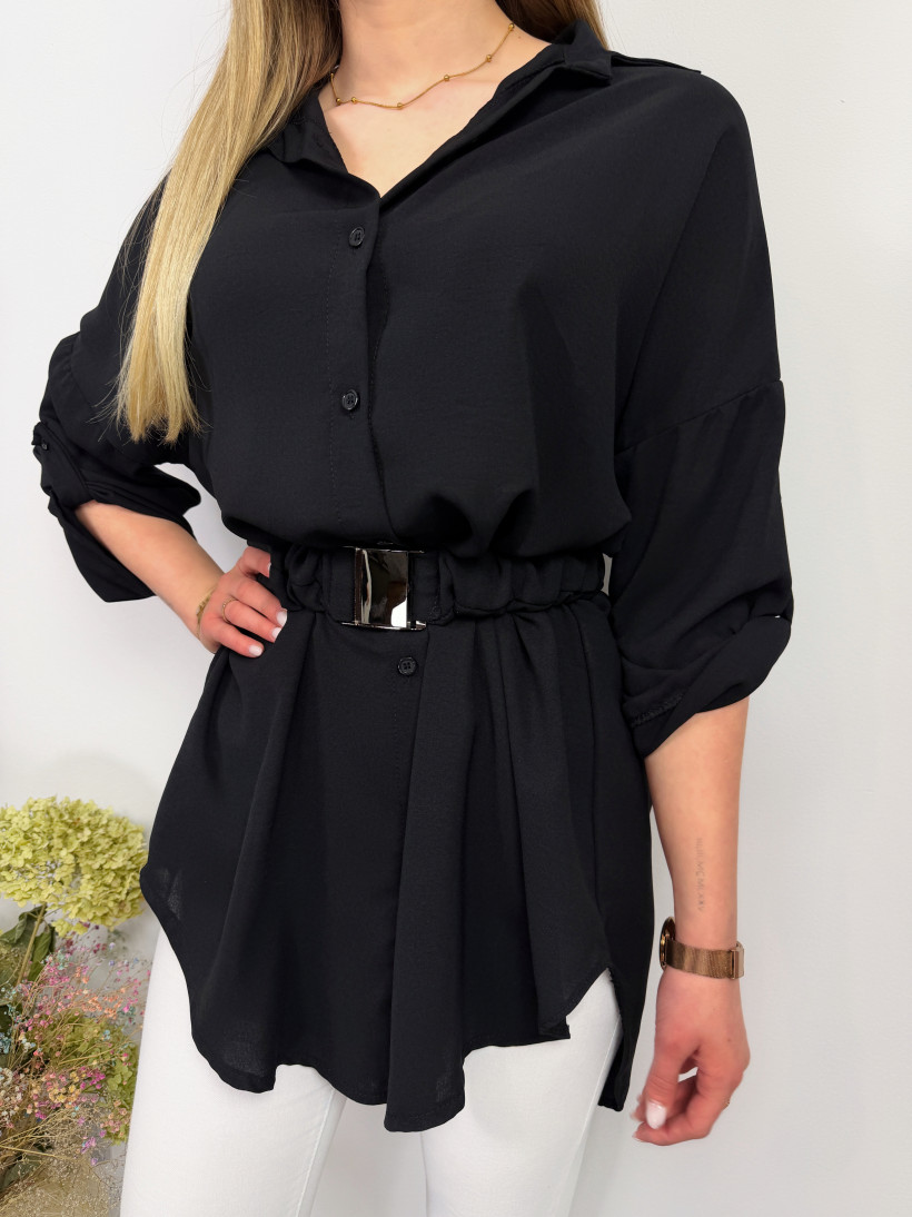 Koszula 1311 tunika z paskiem