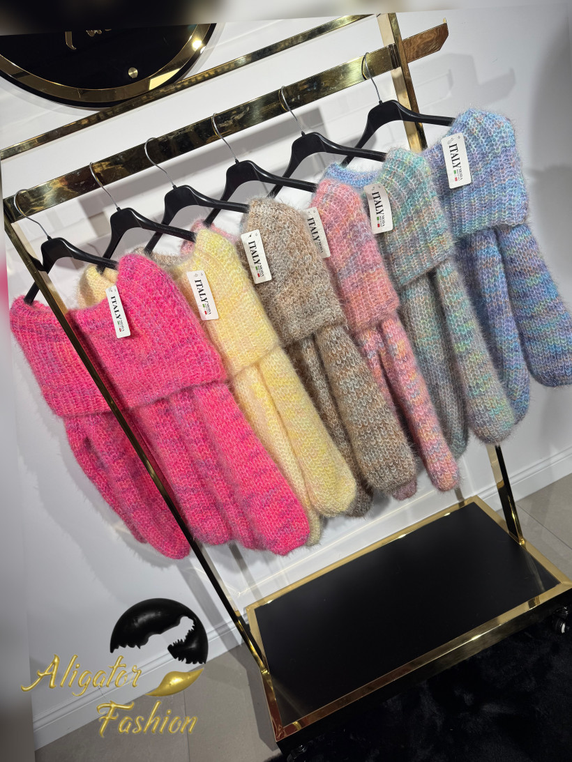 Sweter Hiszpanka multikolor