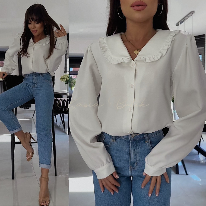 Koszula Wiskozowa Elizabeth Biała