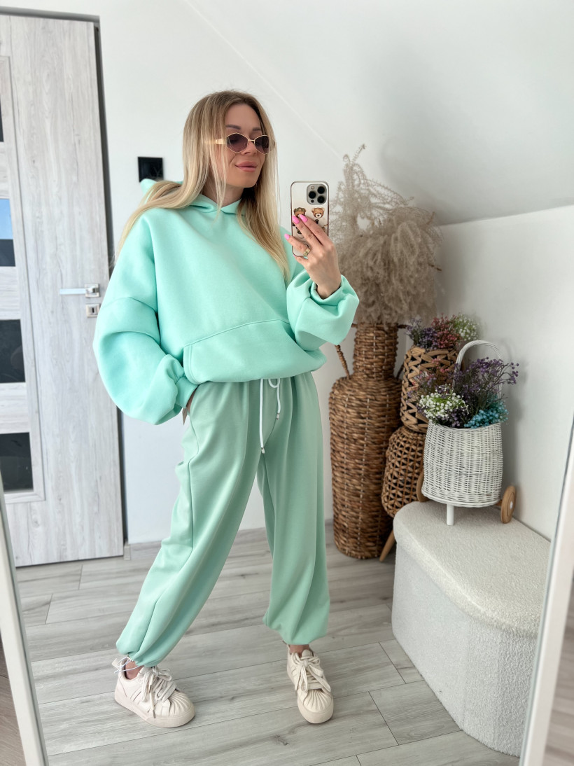 Spodnie masełko-dół ściągany