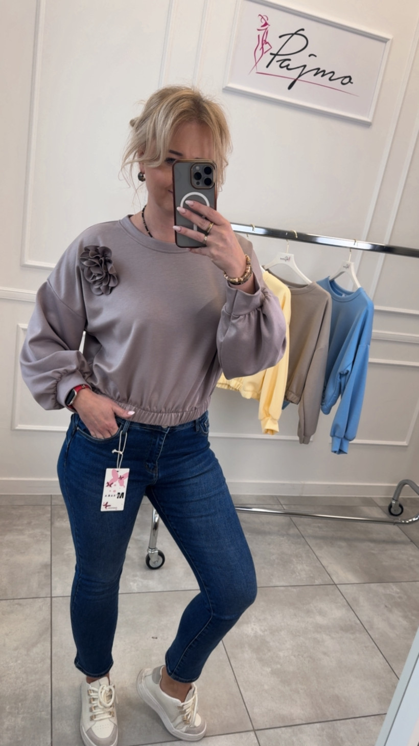 Bluza kwiat 14370