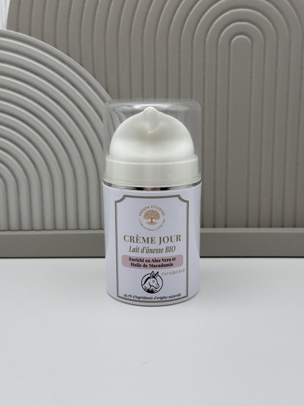 Crème de jour au lait d’ânesse bio