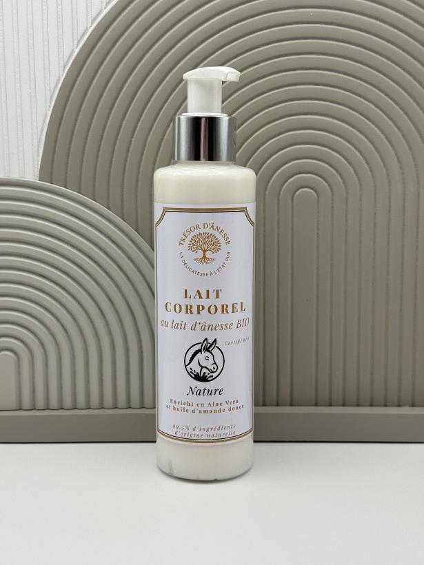 Lait corp nature au lait d’ânesse bio 