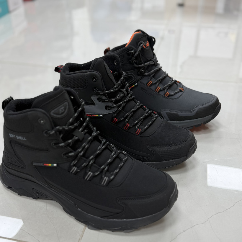 BOTKI MĘSKIE SOFTSHELL WYSOKIE (PW) 7123/7128