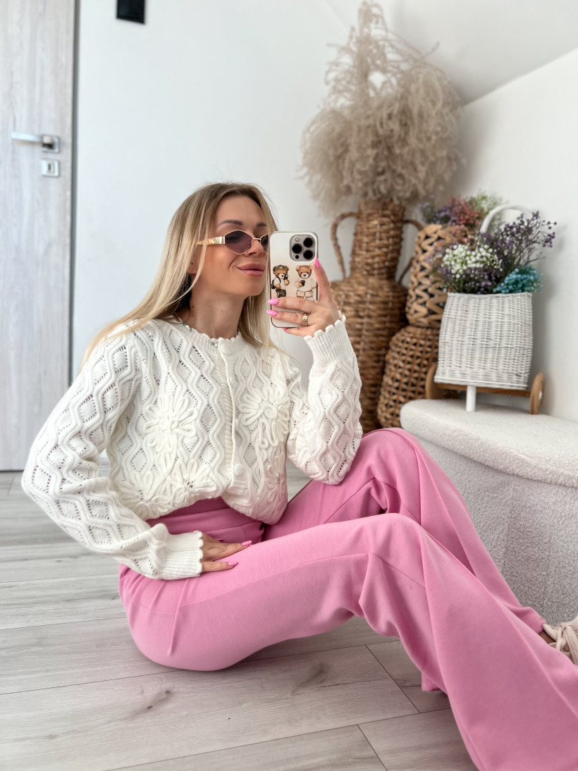 Sweterek Ażurowy - MCY05657