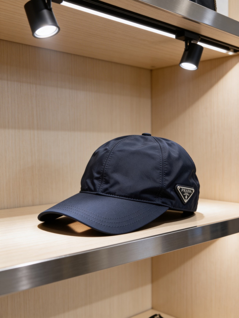 PRADA Nylon Cap size L