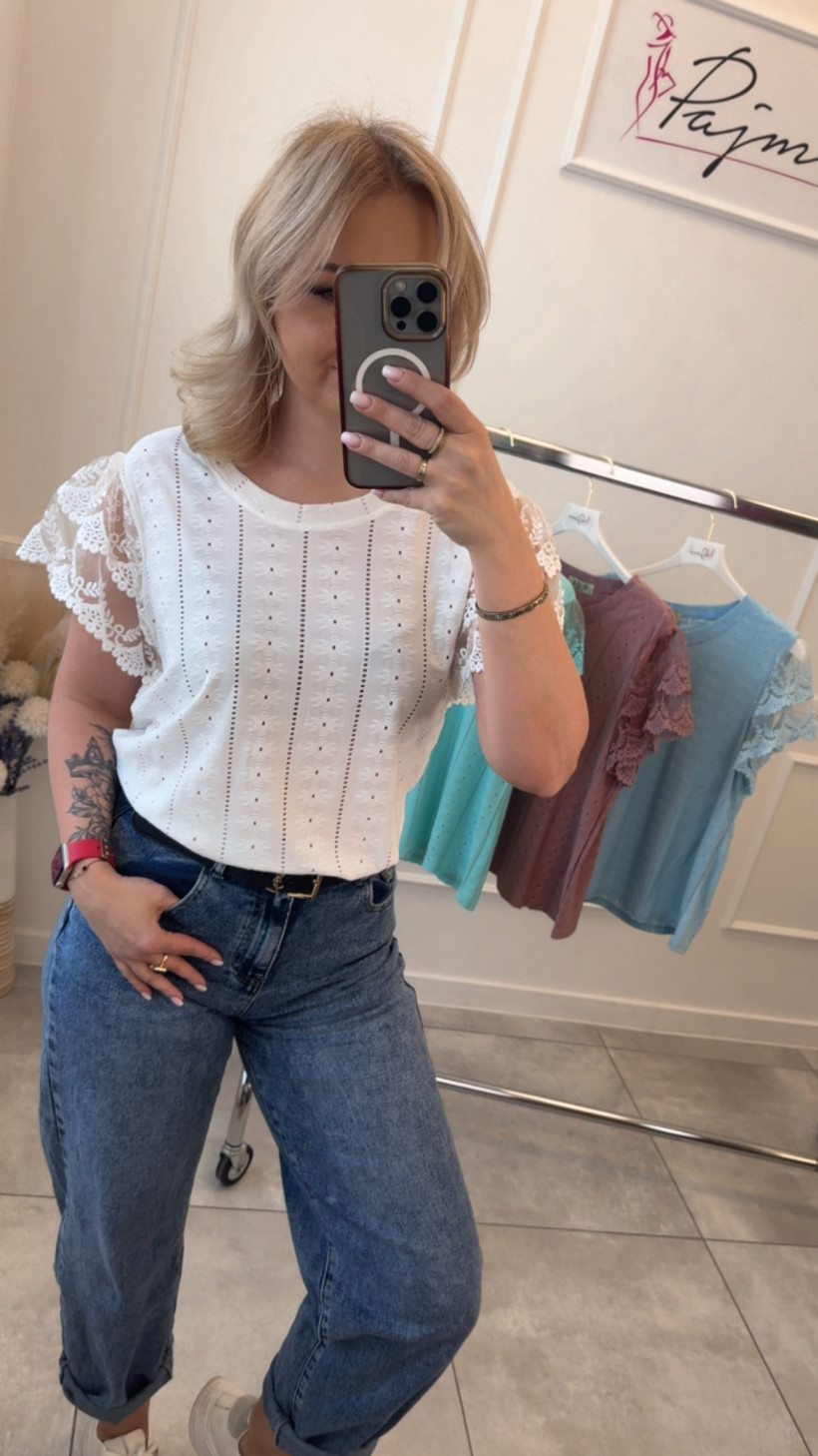 Bluzka ażurowa 14299