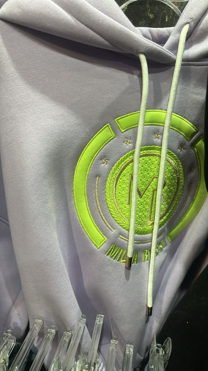 Bluza milla Rossi fiolet - limonka