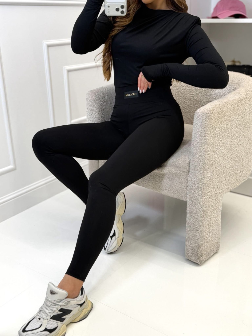 Legginsy millagro czarne