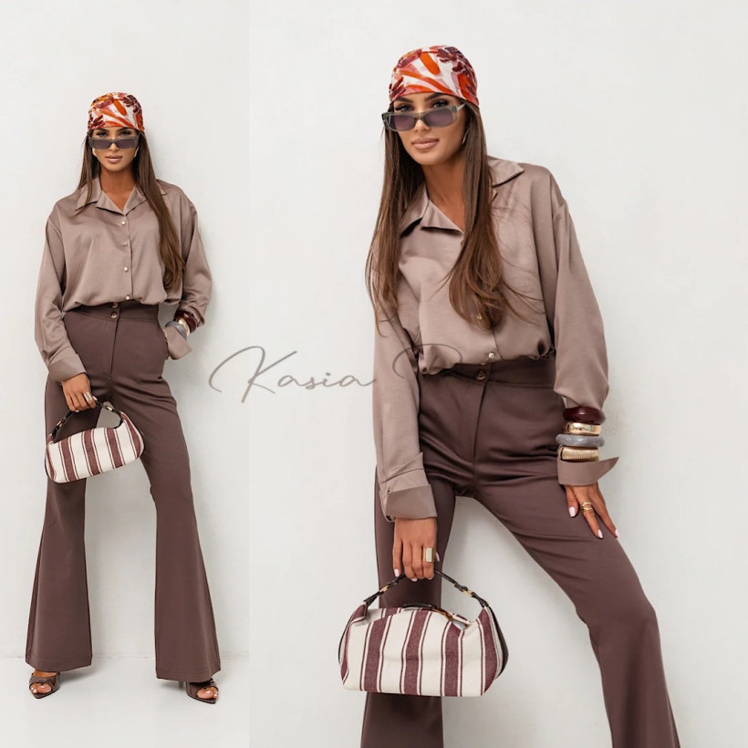 Koszula Satynowa Maddie Fango