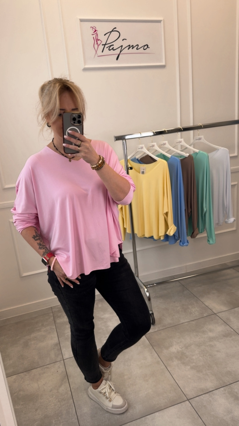 Bluzka basic wiskoza 14388