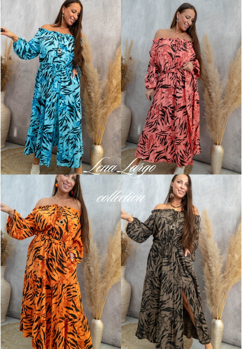 Sukienka Marsha zebra