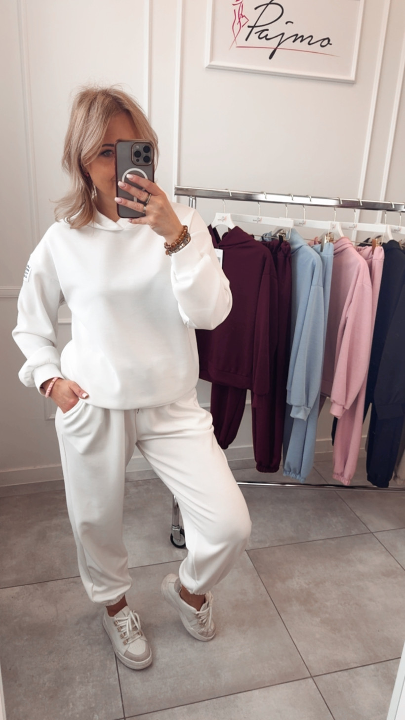 Komplet wiskoza kaptur 14391