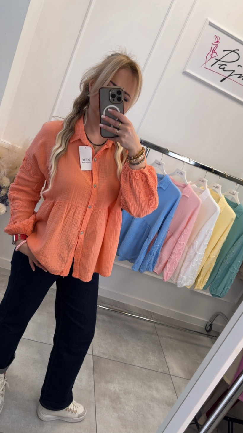 Bluzka muślinowa 14395