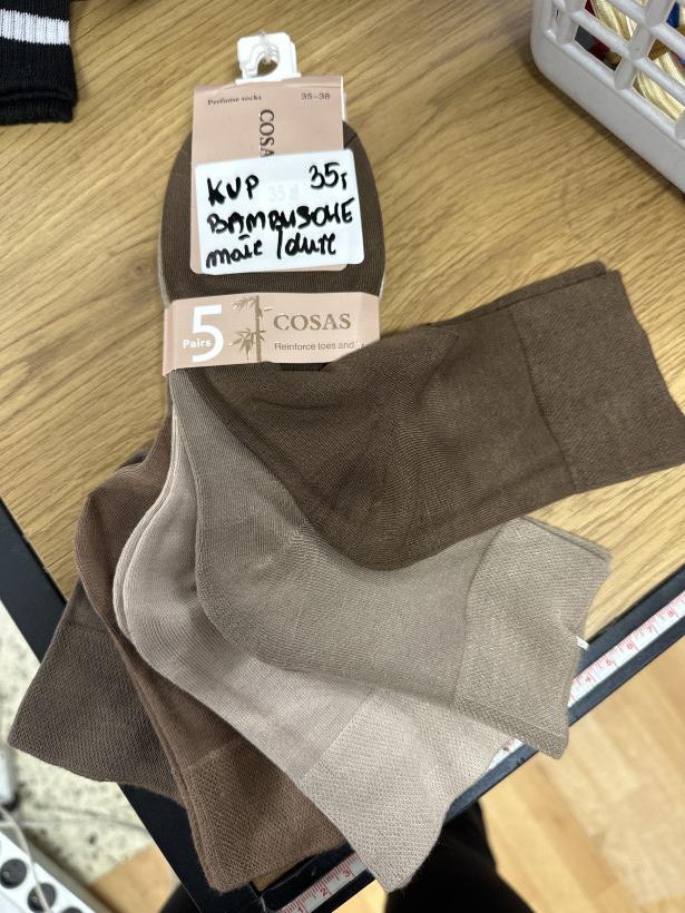 BAMBUSOWE-Skarpetki damskie bambusowe 5-pak