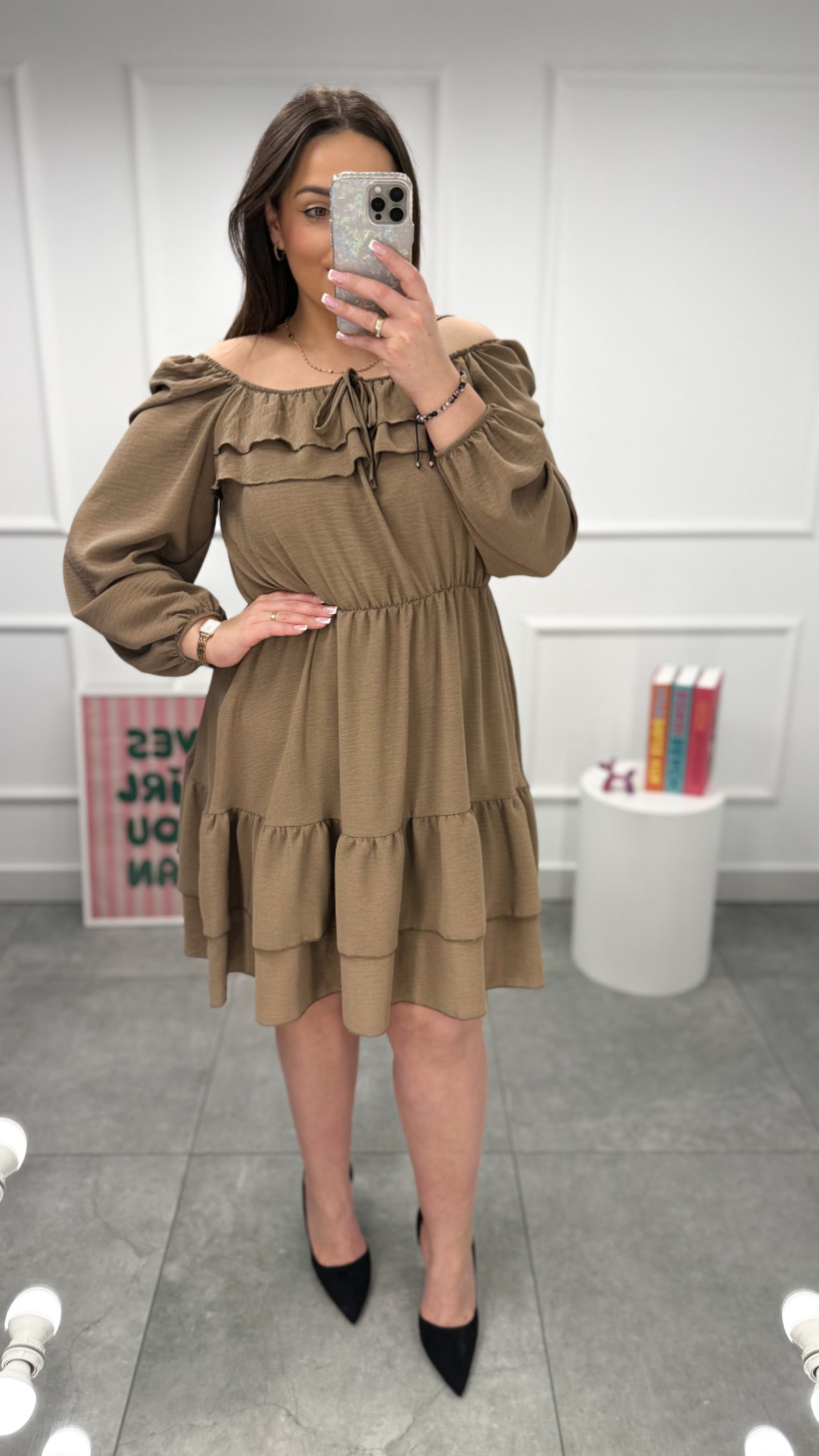 Sukienka LOREN fango